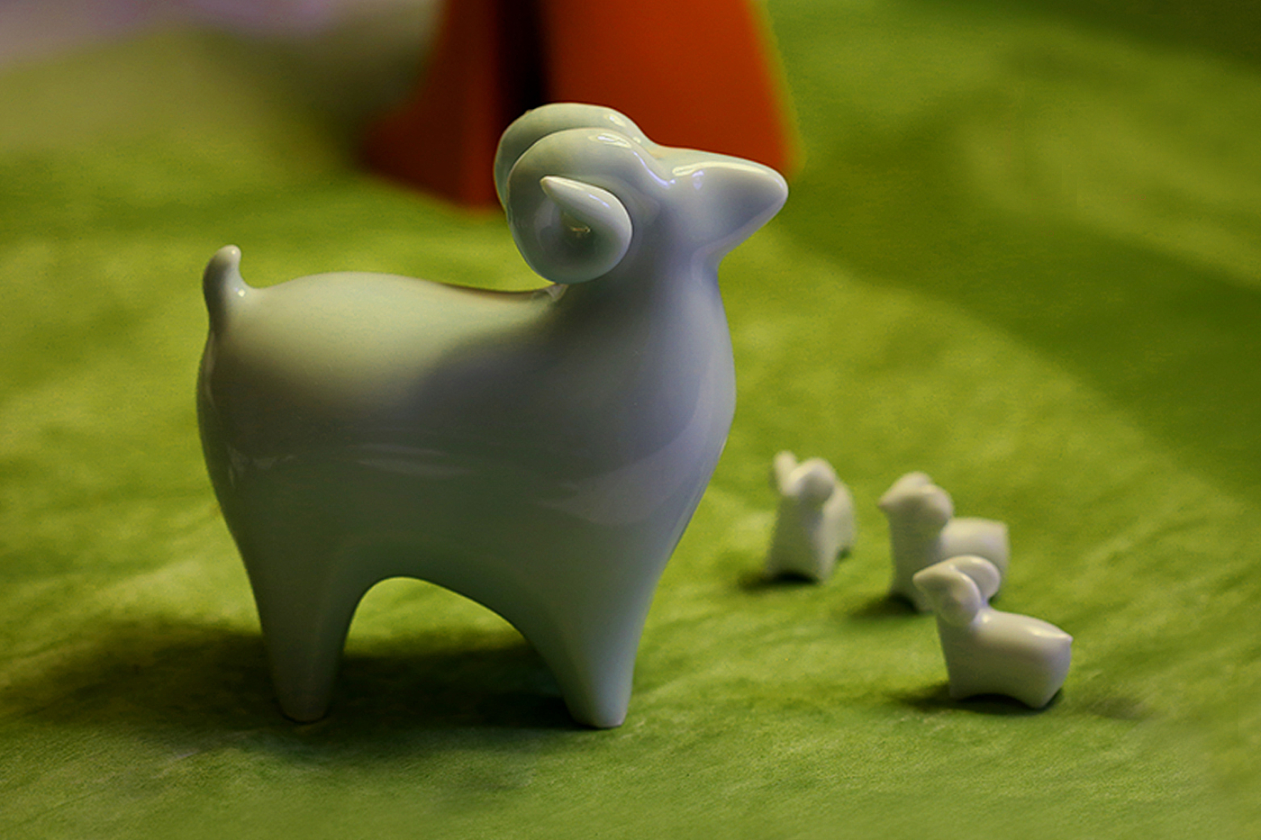 ceramics，workmanship，the Chinese zodiac，sheep，Production process，