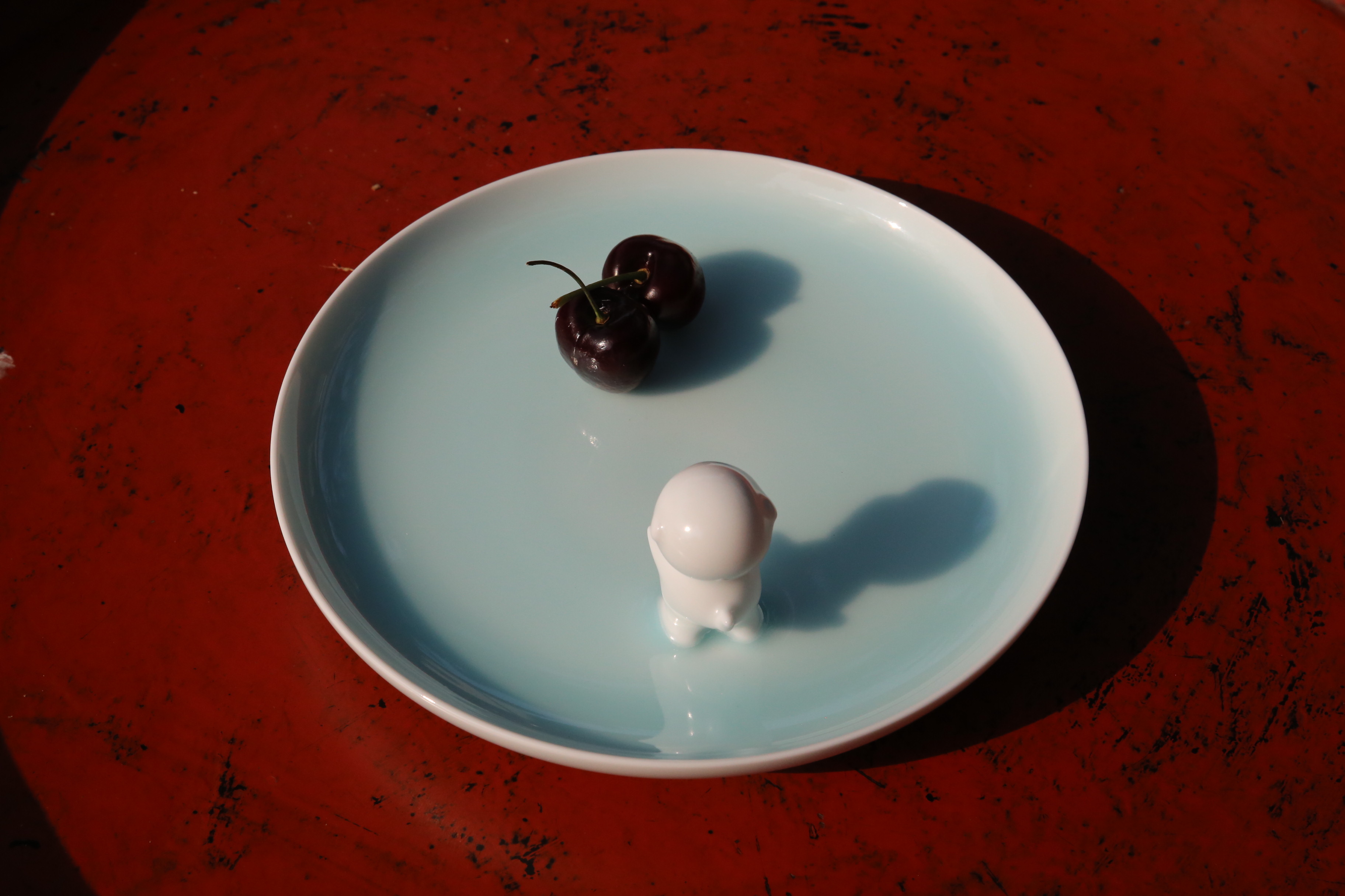 Food apparatus，ceramics，manual，Oil sludge，the Chinese zodiac，monkey，