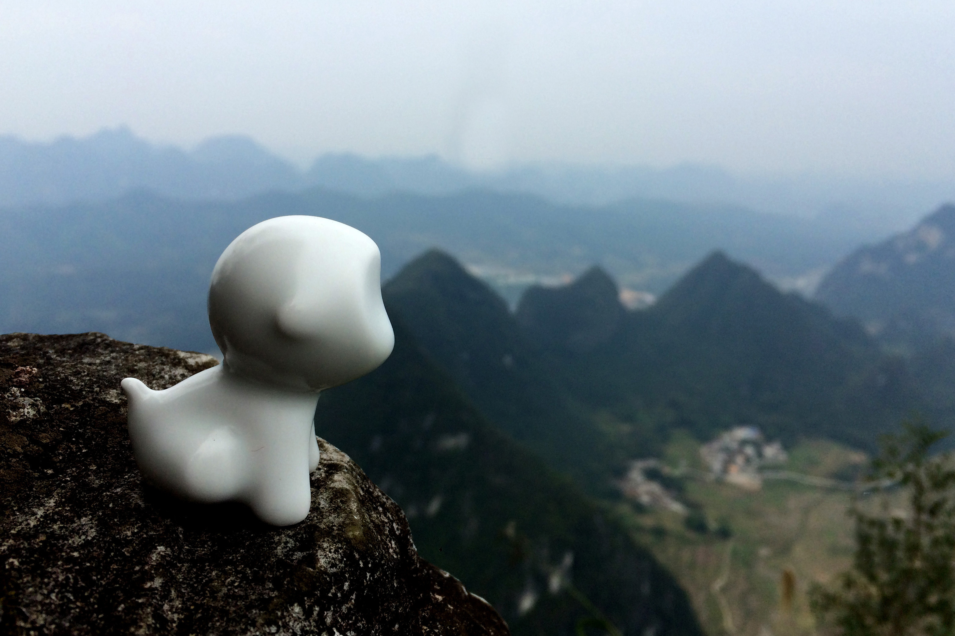 ceramics，monkey，the Chinese zodiac，Ornaments，handicraft，Oil sludge，