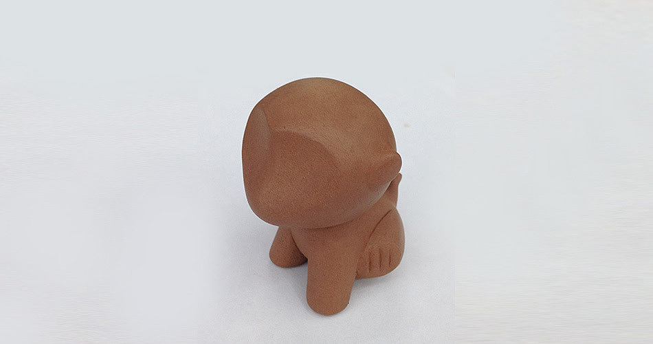 ceramics，monkey，the Chinese zodiac，Ornaments，handicraft，Oil sludge，