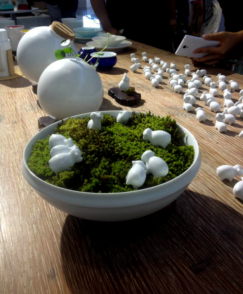 ceramics，sheep，the Chinese zodiac，handicraft，Oil sludge，Ornaments，