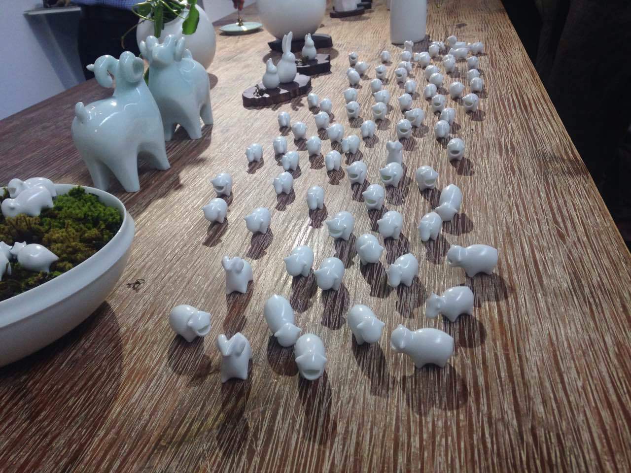 ceramics，sheep，the Chinese zodiac，handicraft，Oil sludge，Ornaments，