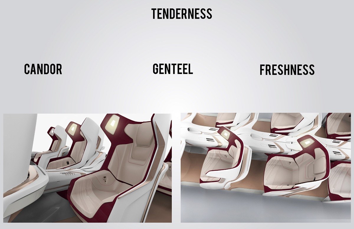 Comfortable and safe，hommization，Sharp shape，High grade atmosphere，Business specific，