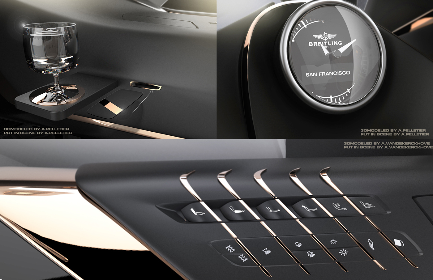 Comfortable and safe，hommization，Sharp shape，High grade atmosphere，Business specific，