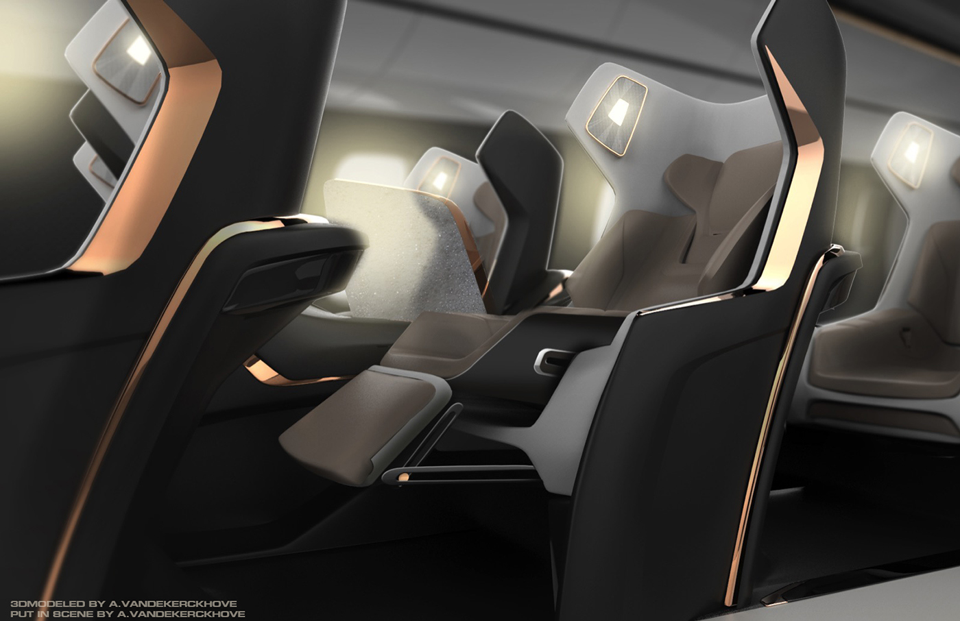 Comfortable and safe，hommization，Sharp shape，High grade atmosphere，Business specific，