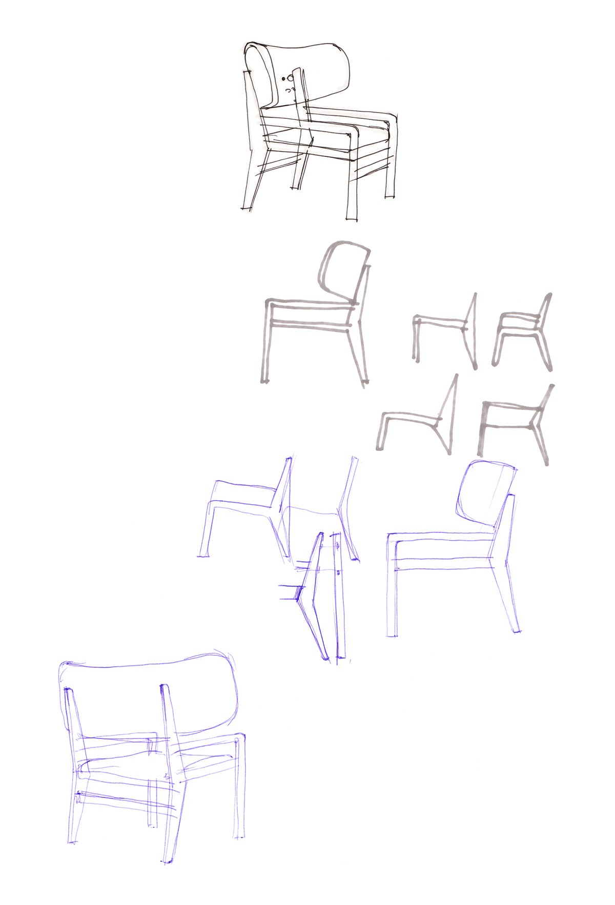 product design，Chair design，