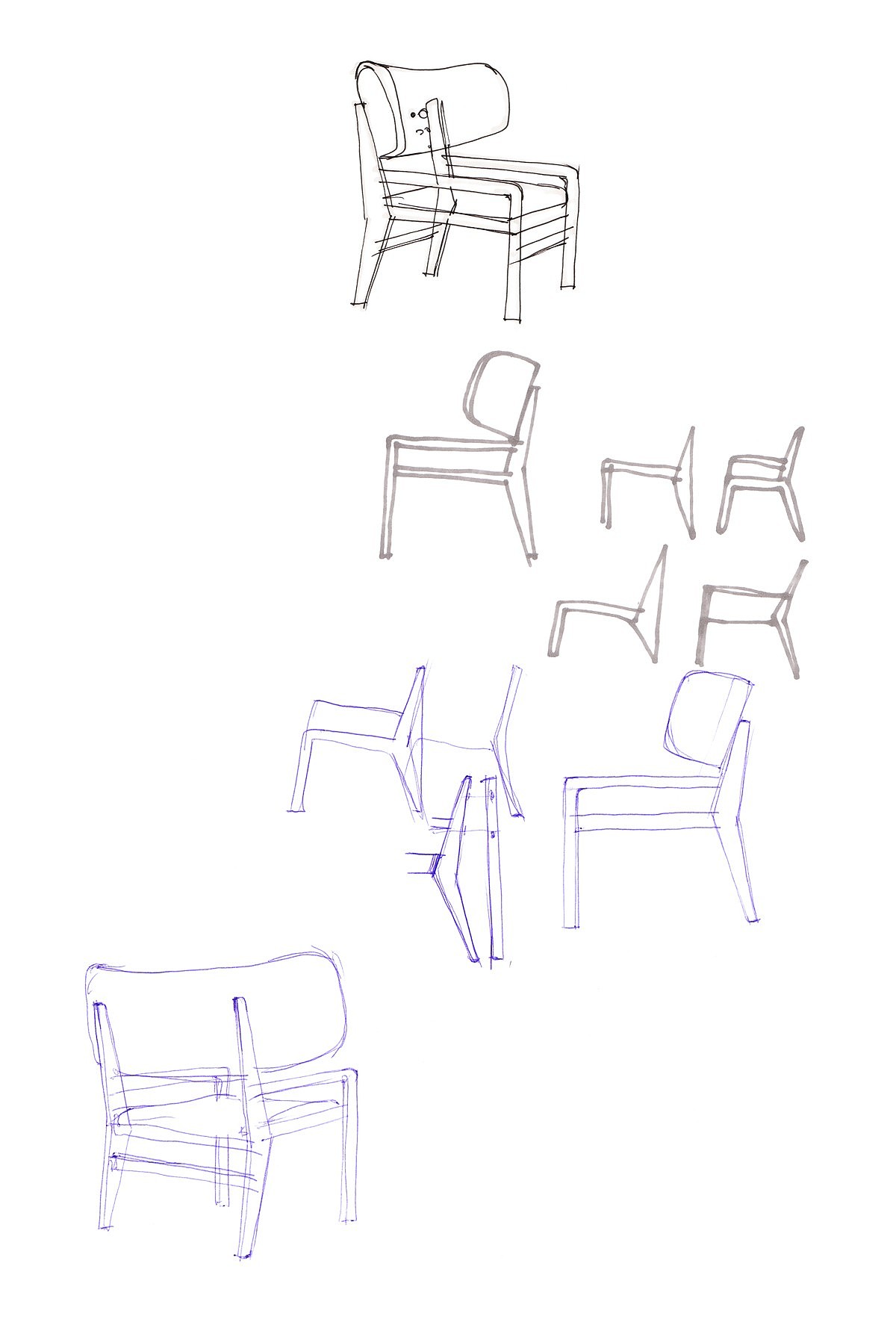product design，Chair design，