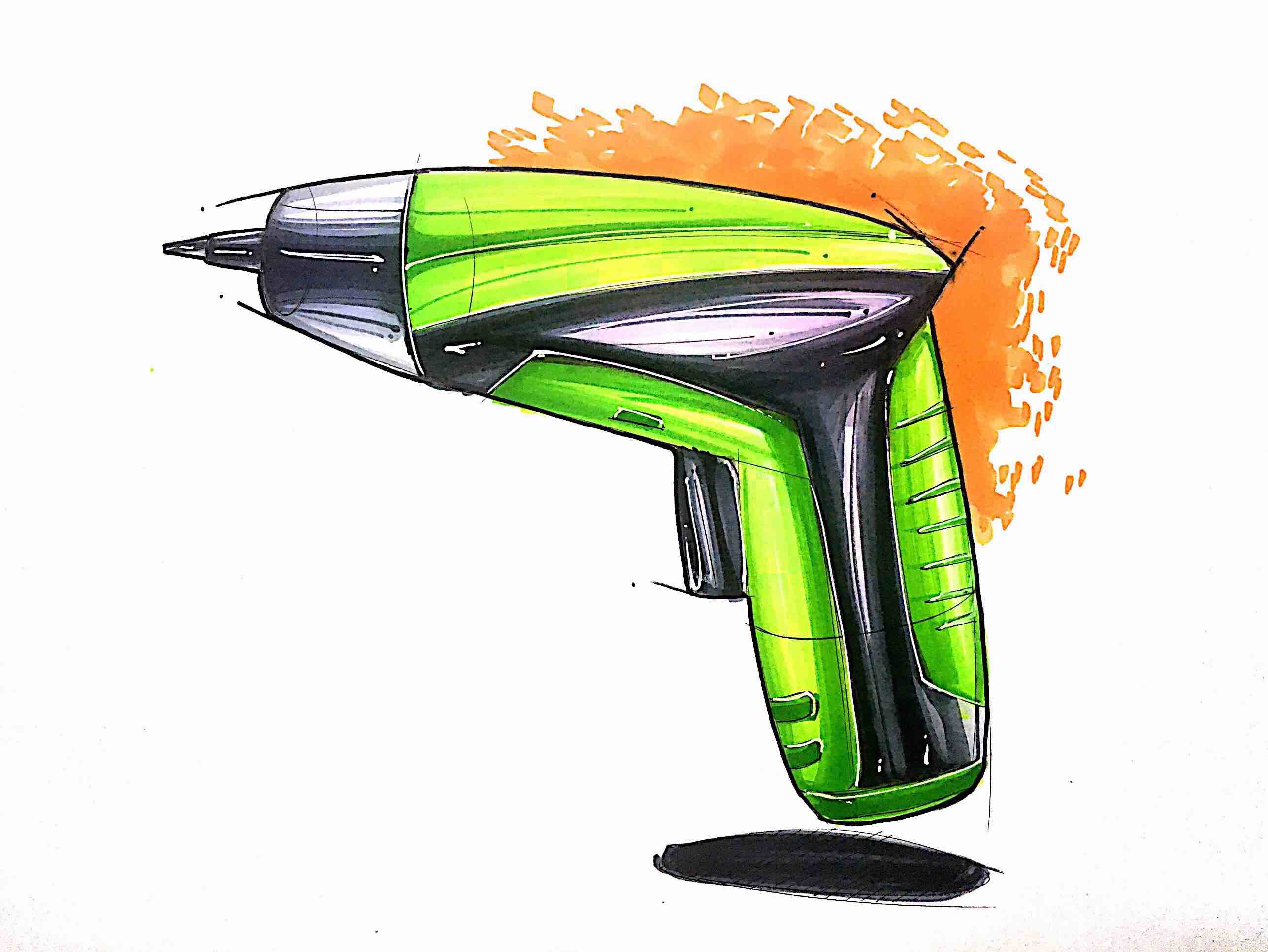 Hand drawn products，industrial product，