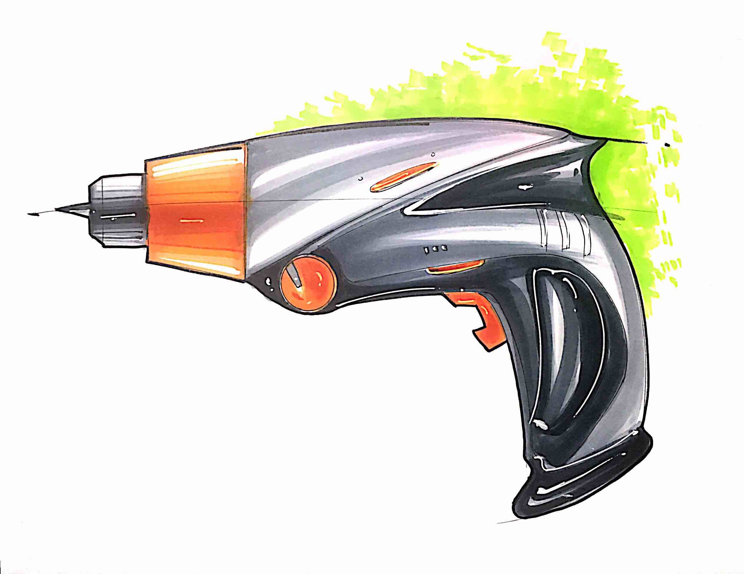 Hand drawn products，industrial product，