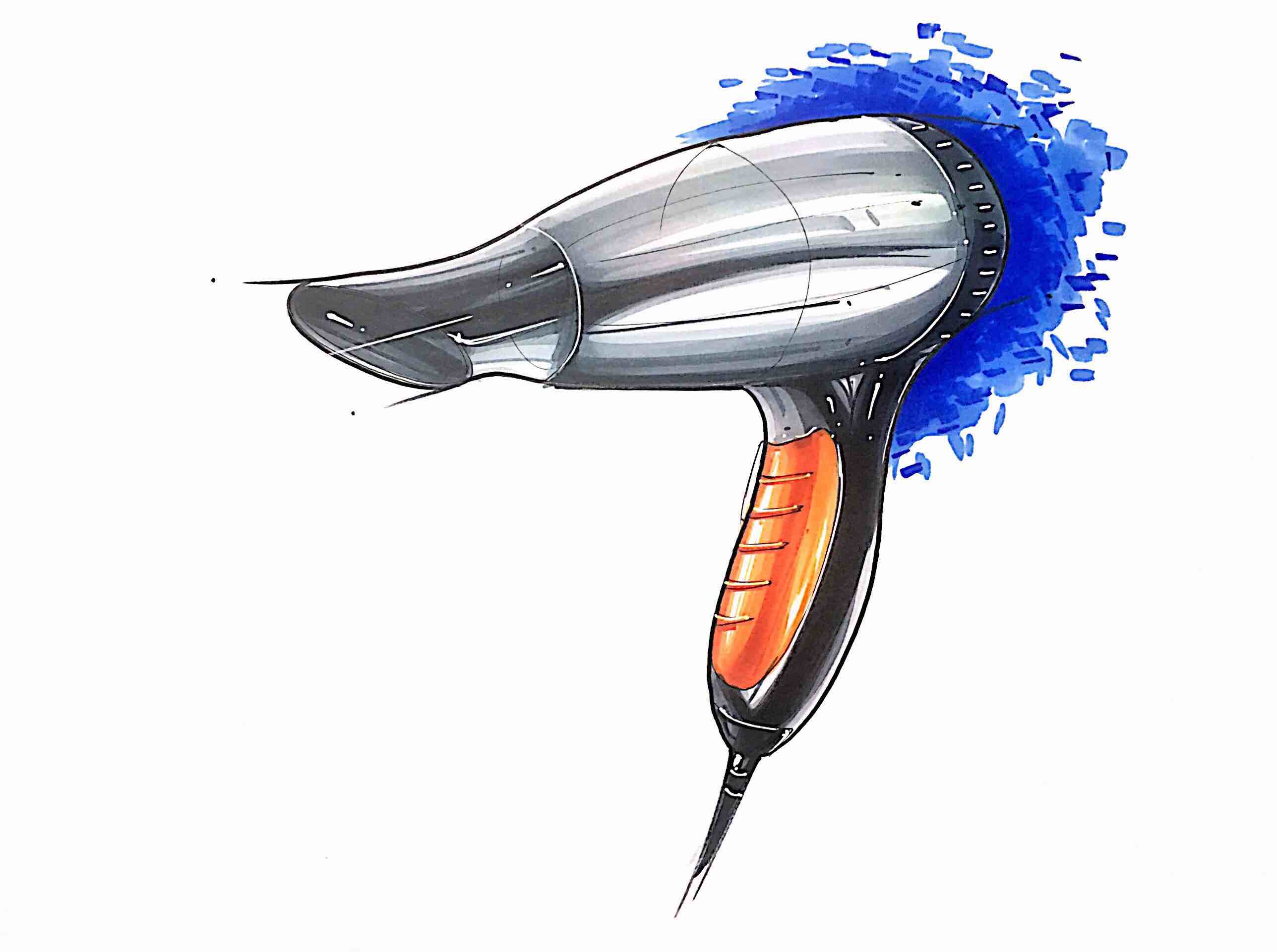 Hand drawn products，industrial product，