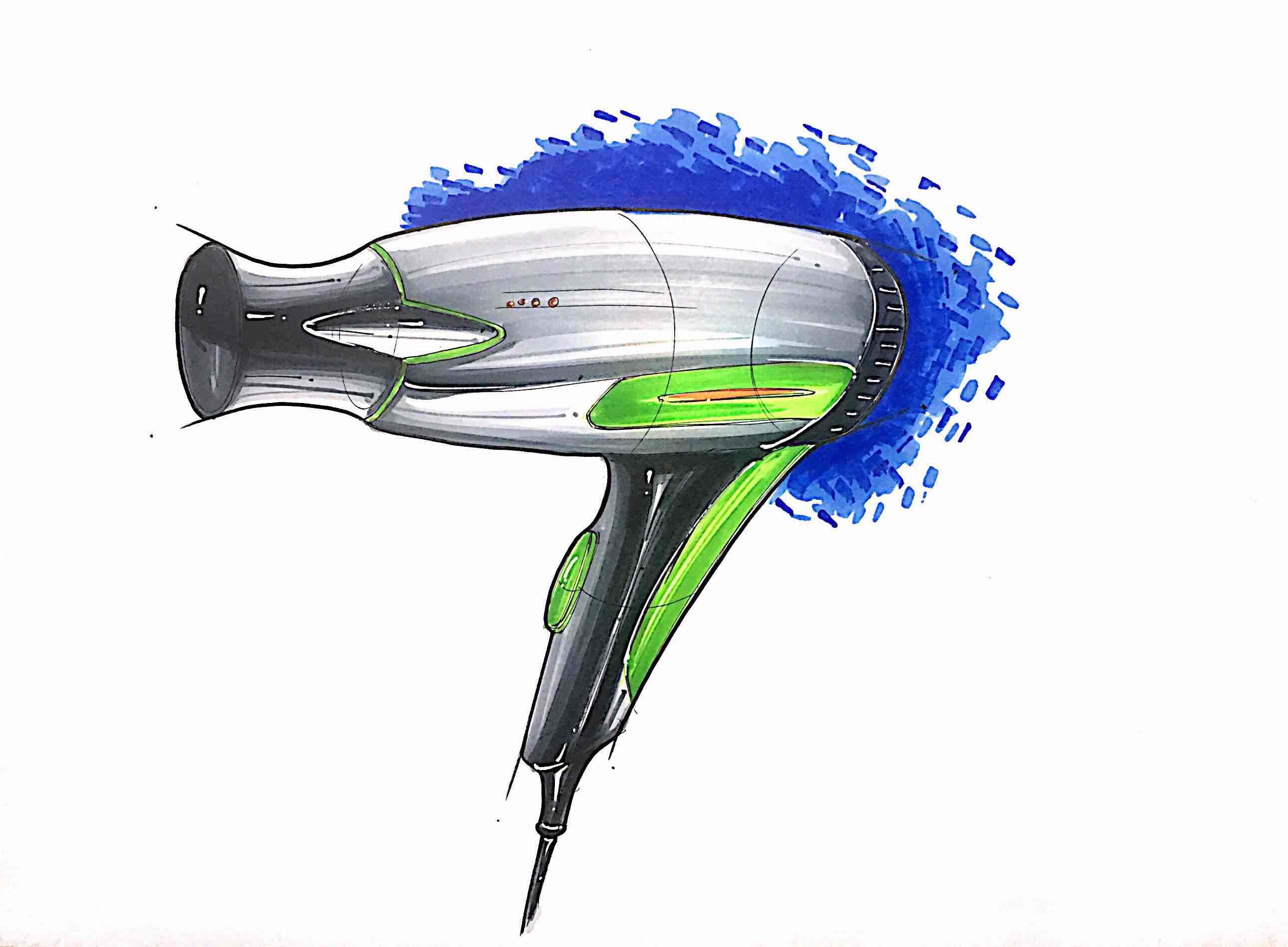 Hand drawn products，industrial product，