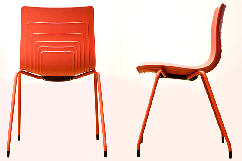 2018 red dot award，5-Waves，chair，