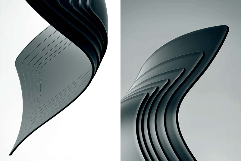 2018 red dot award，5-Waves，chair，