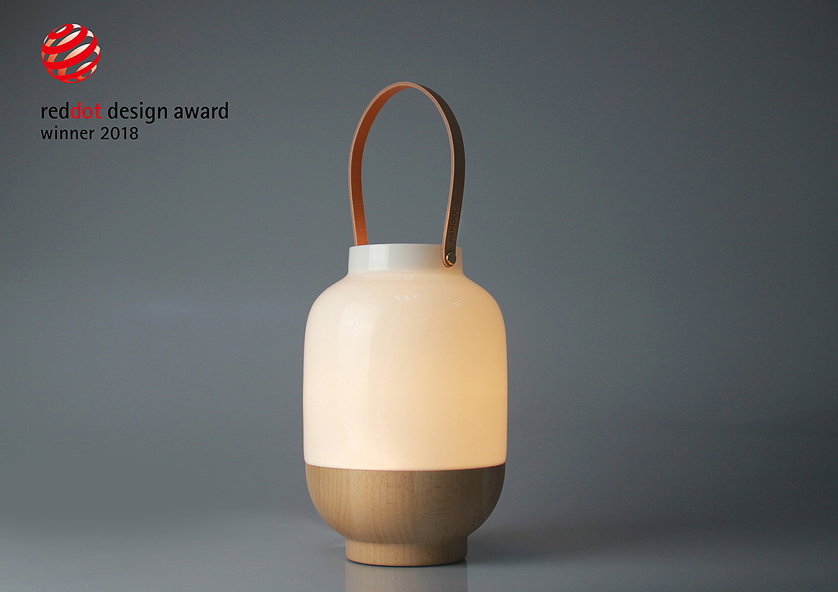 2018 red dot award，lamps and lanterns，Bedside lamp，originality，