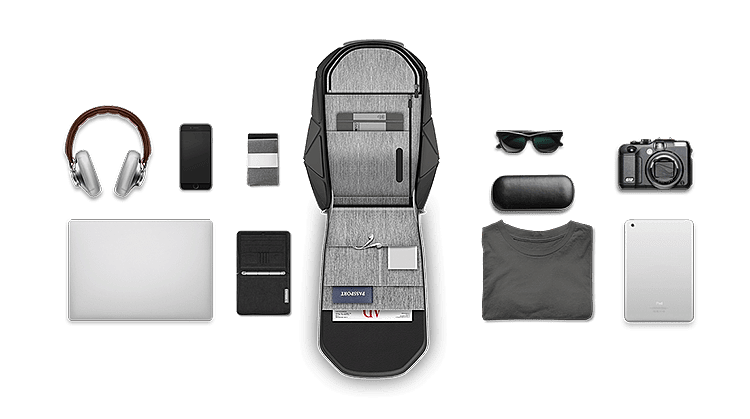 2018 red dot award，knapsack，Receive，motion，