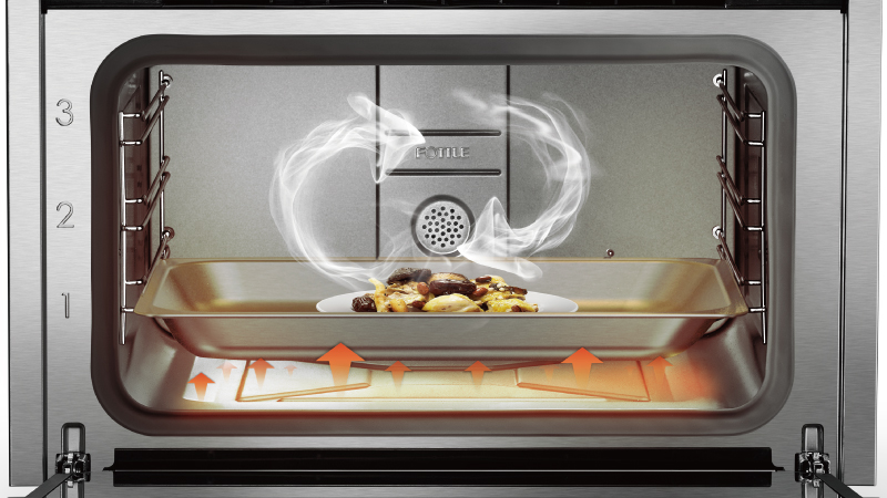 2018 red dot award，kitchen，Steam cabinet，Smart kitchen，