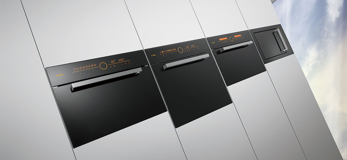 2018 red dot award，kitchen，Steam cabinet，Smart kitchen，