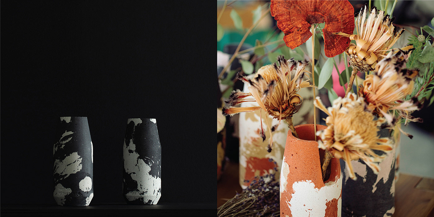 mud，vase，Bite，Home Furnishing，