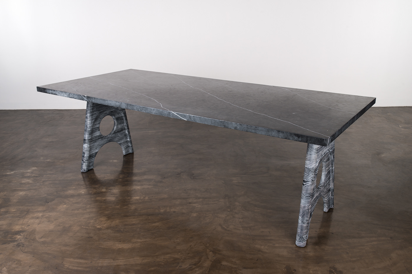 FOUNDARY TABLE，Table，to work in an office，Marble，cermet，Solid oak，