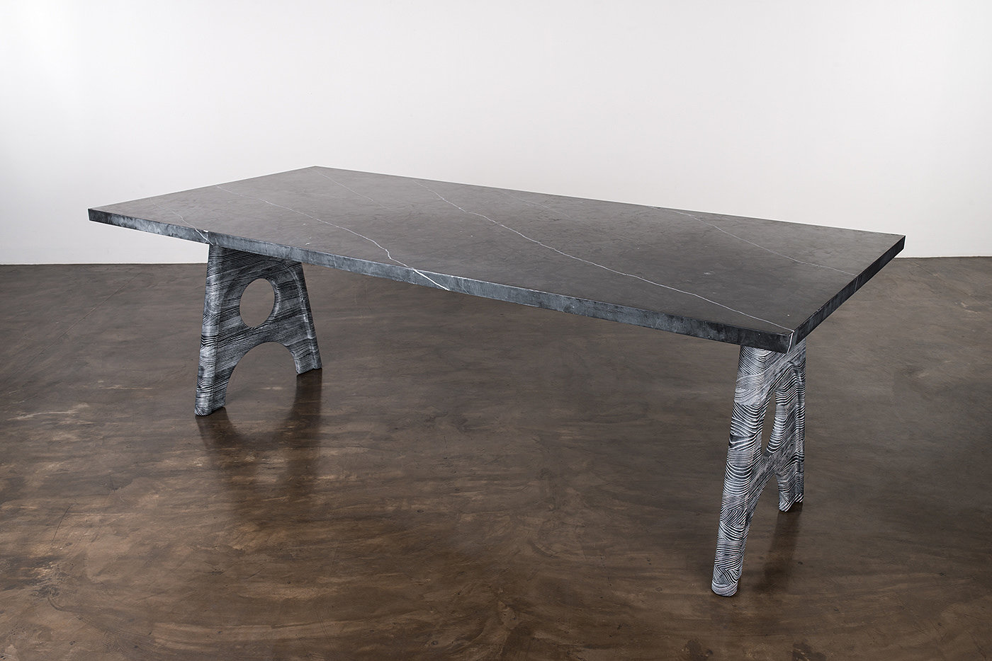 FOUNDARY TABLE，Table，to work in an office，Marble，cermet，Solid oak，