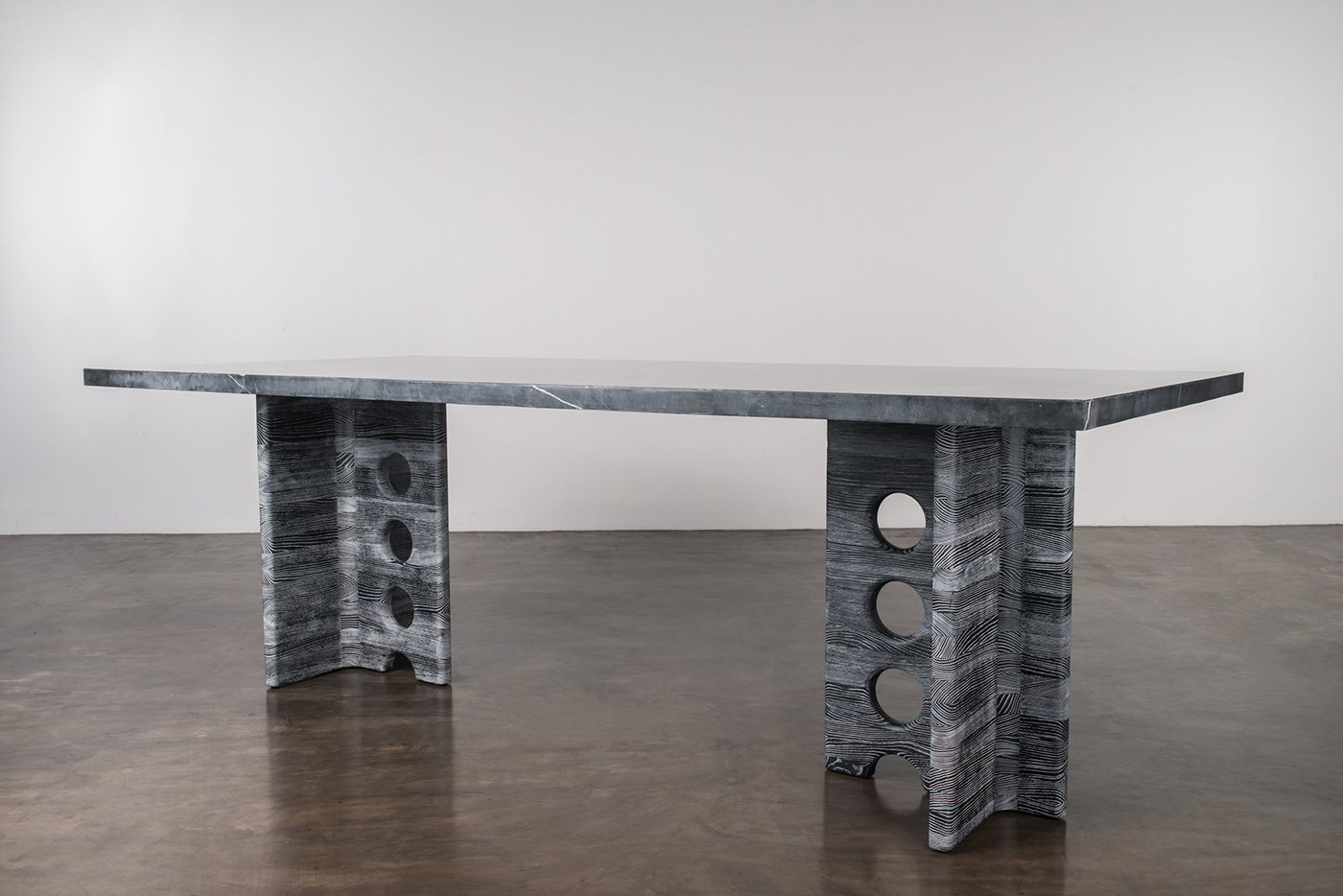 FOUNDARY TABLE，Table，to work in an office，Marble，cermet，Solid oak，