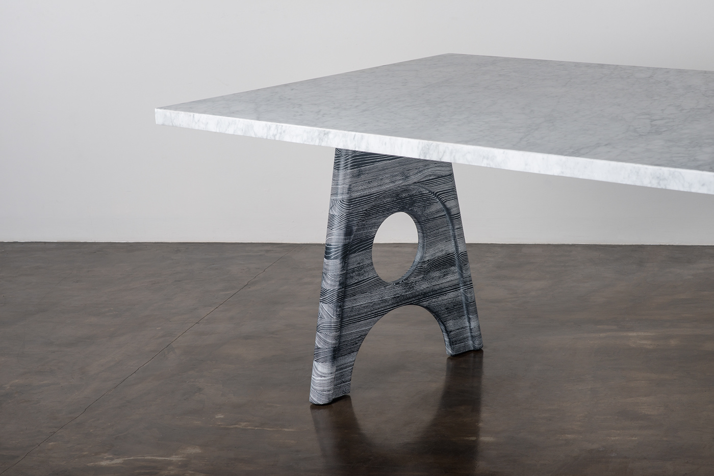 FOUNDARY TABLE，Table，to work in an office，Marble，cermet，Solid oak，