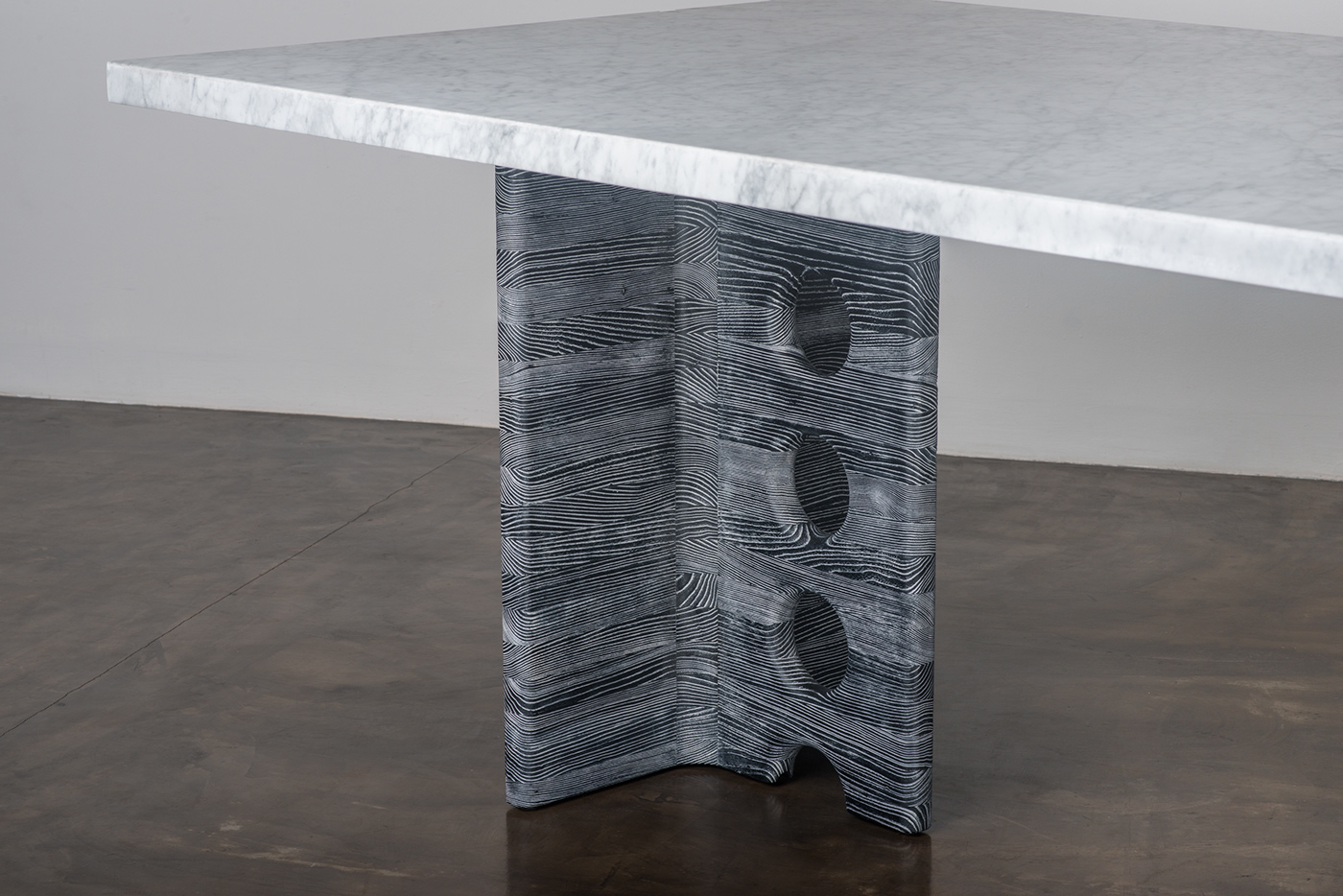 FOUNDARY TABLE，Table，to work in an office，Marble，cermet，Solid oak，