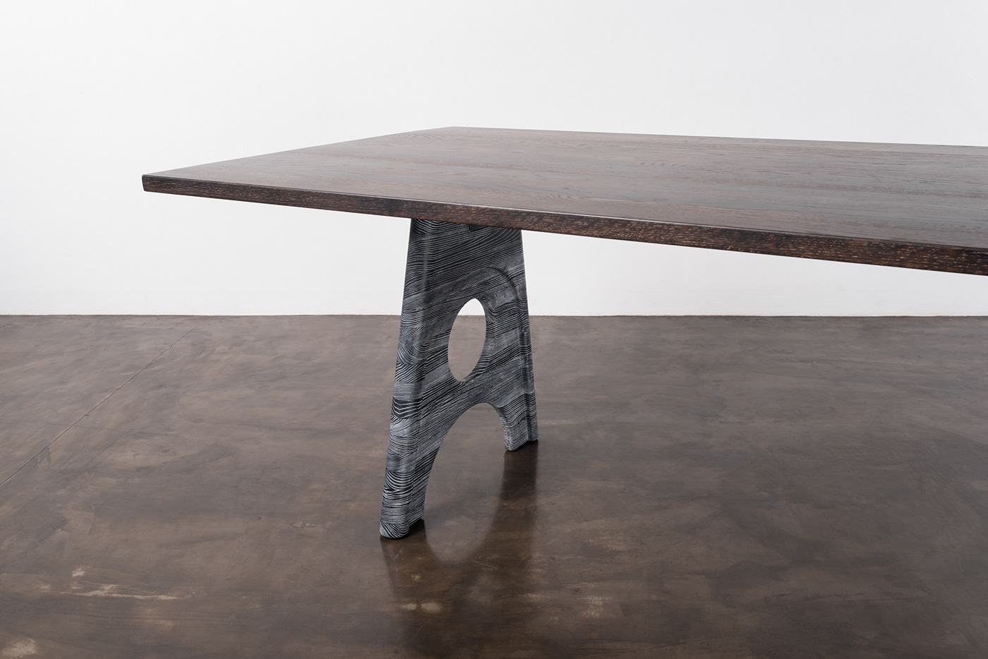 FOUNDARY TABLE，Table，to work in an office，Marble，cermet，Solid oak，