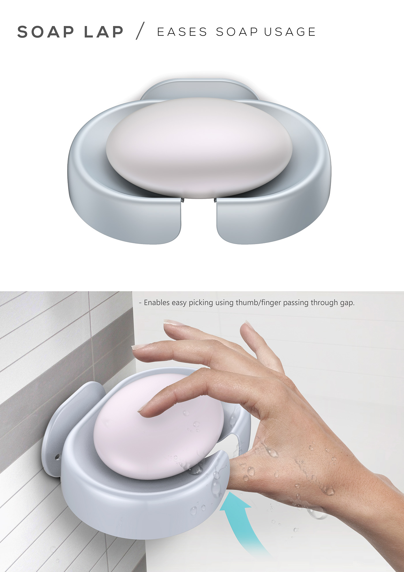 Water control，product design，industrial design，Wall hanging，soap box，