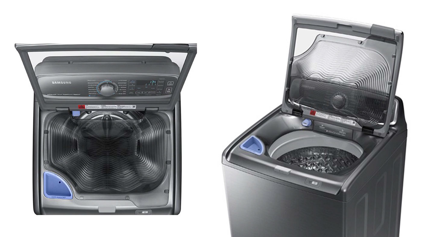 Good Design，samsung，Washing machine，Double washing，purple，black，industrial design，product design，