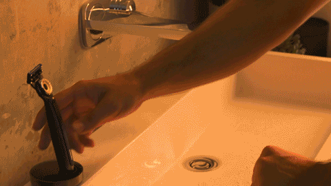 razor，Heating razor，Ergonomics，waterproof，industrial design，product design，