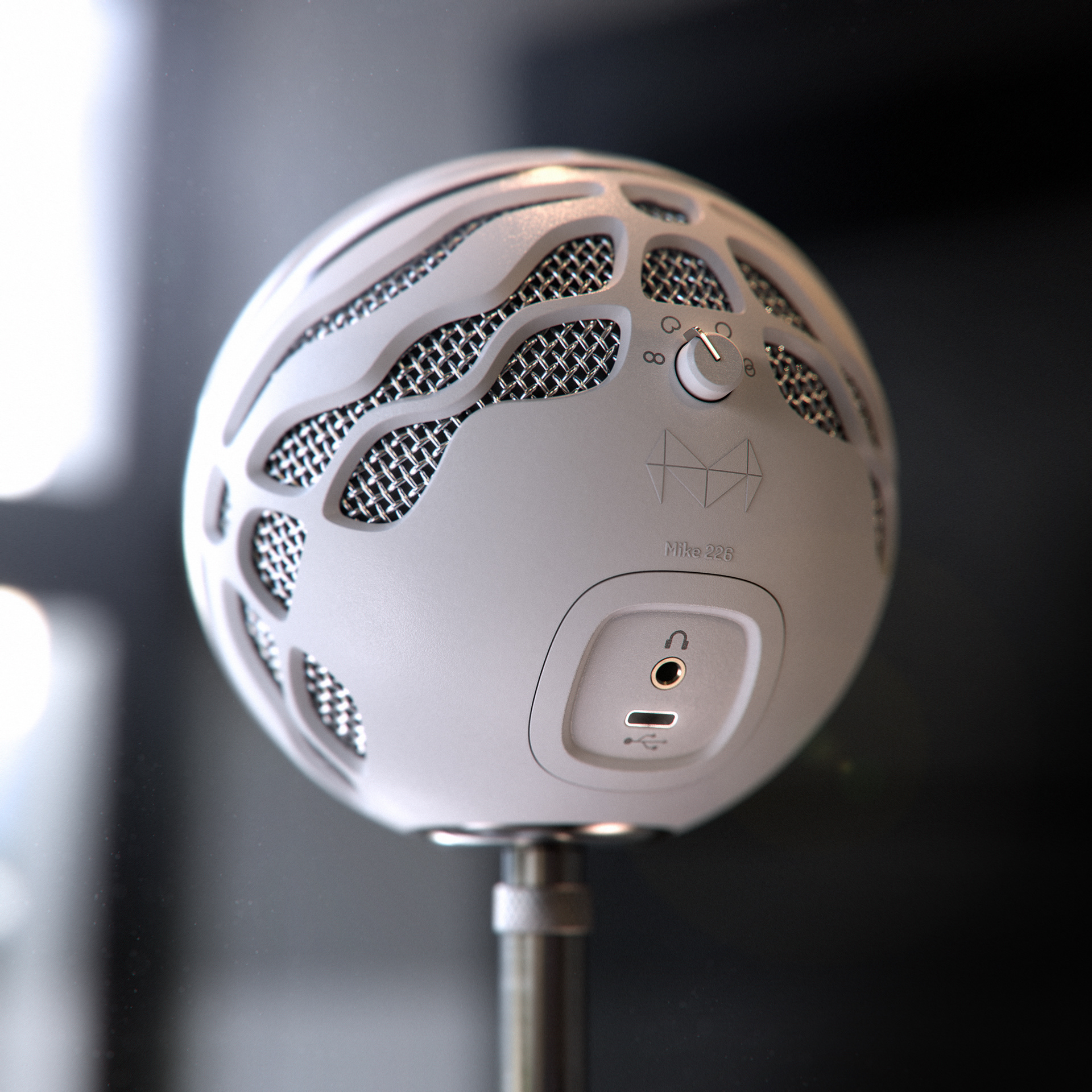 white，Microphone，Mike 226，