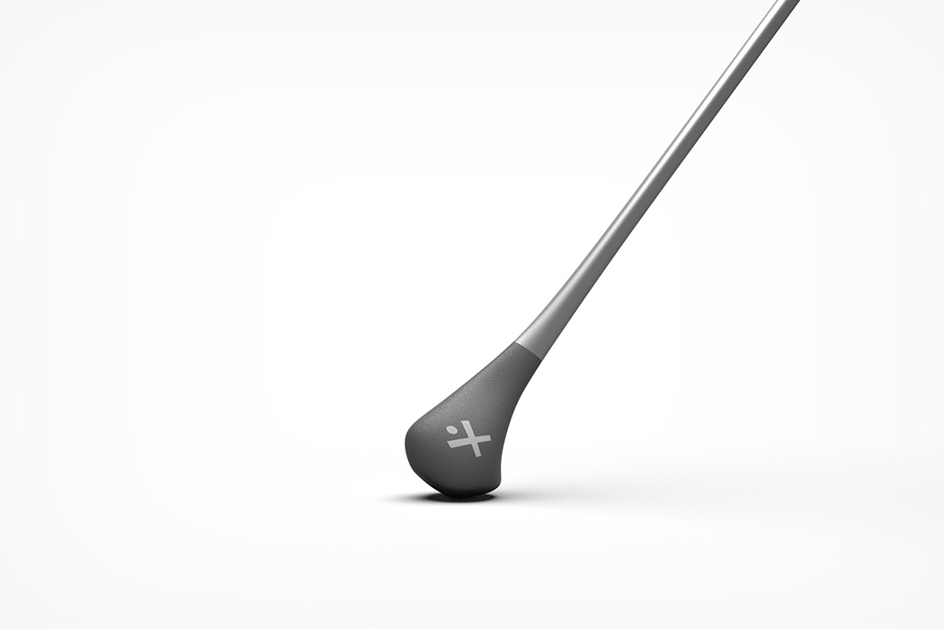 black，product design，a cane，