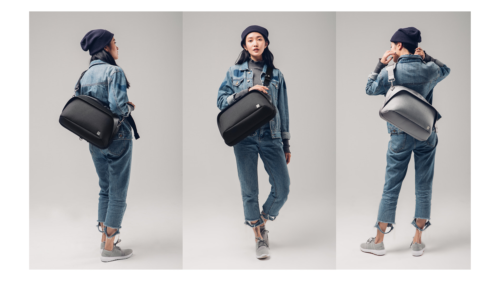 THE，knapsack，Guard against theft，fashion，Material Science，