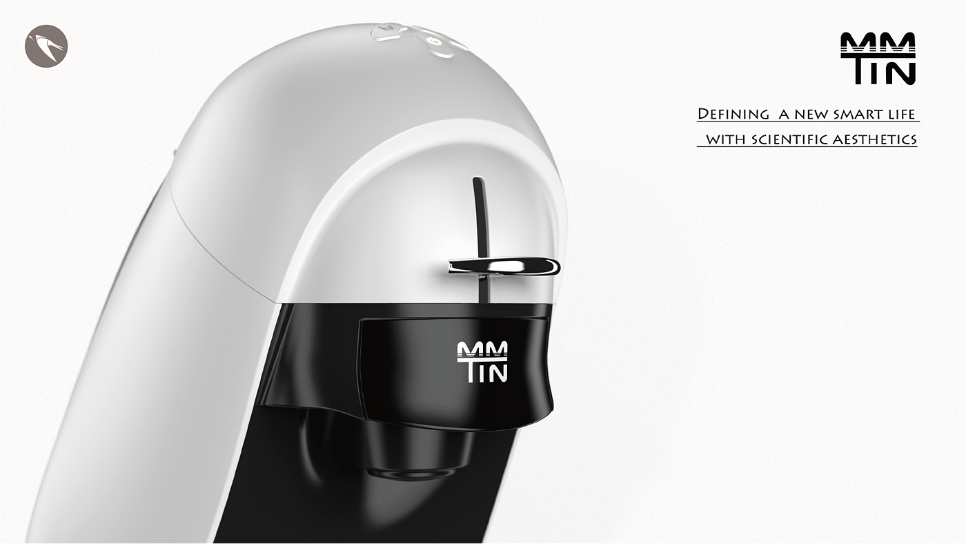 Household appliances，Beverage machine，Coffee machine，industrial design，South wind design，