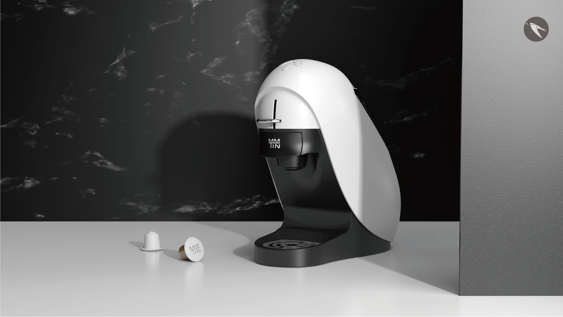 Household appliances，Beverage machine，Coffee machine，industrial design，South wind design，