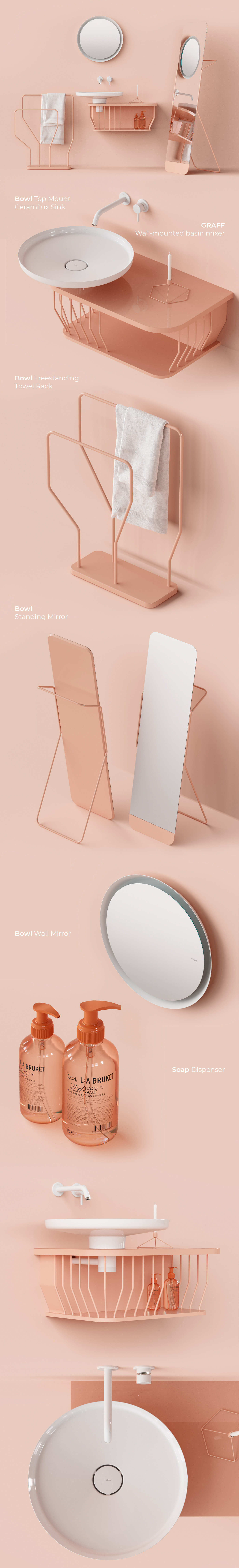 INBANI，Take a bath，suit，3D model，