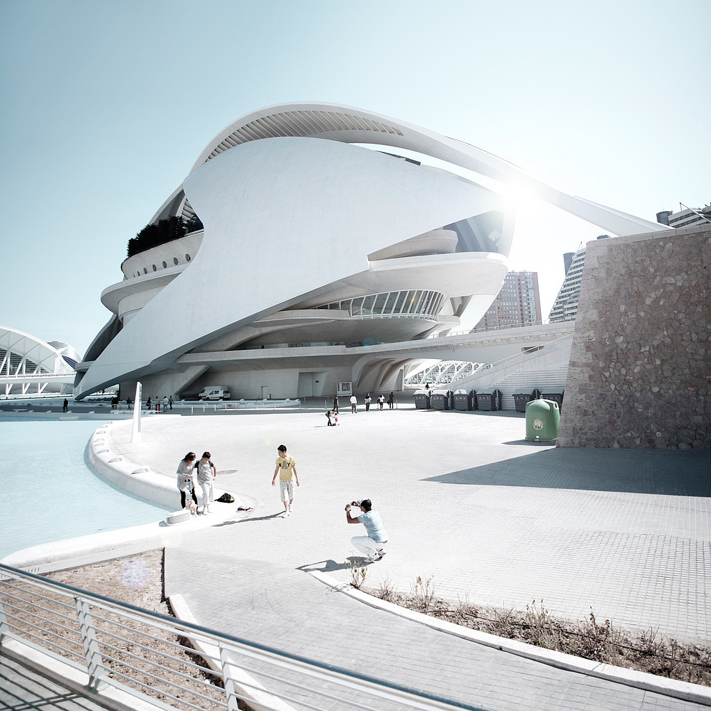Photography，Architecture，Valencia Science City，CAC，Roc Canals，