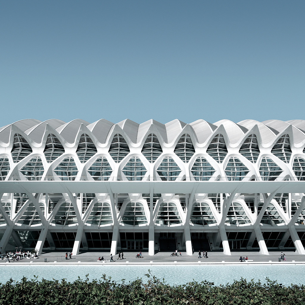 Photography，Architecture，Valencia Science City，CAC，Roc Canals，