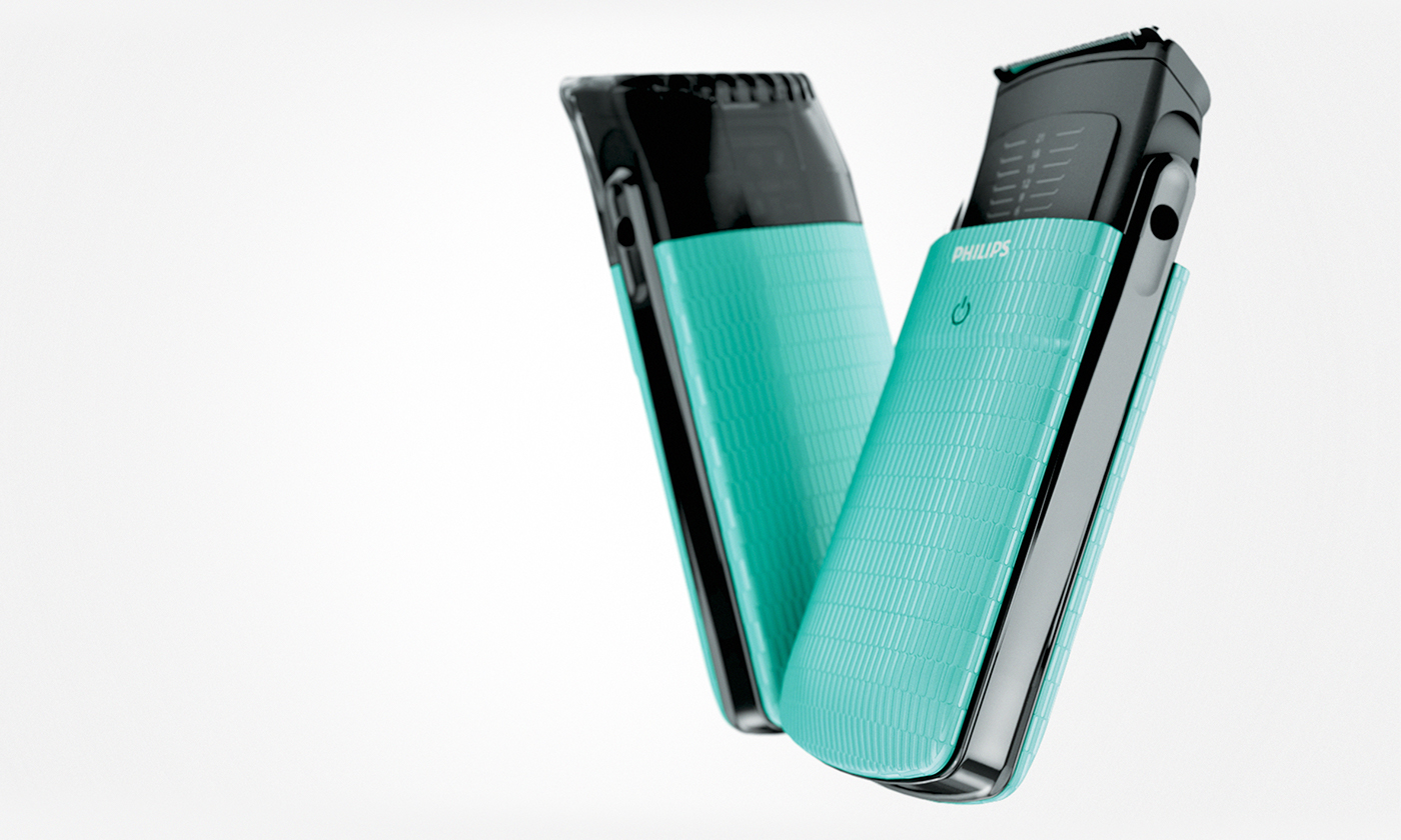 Electric shaver，Customizable，in'stinct，industrial design，product design，