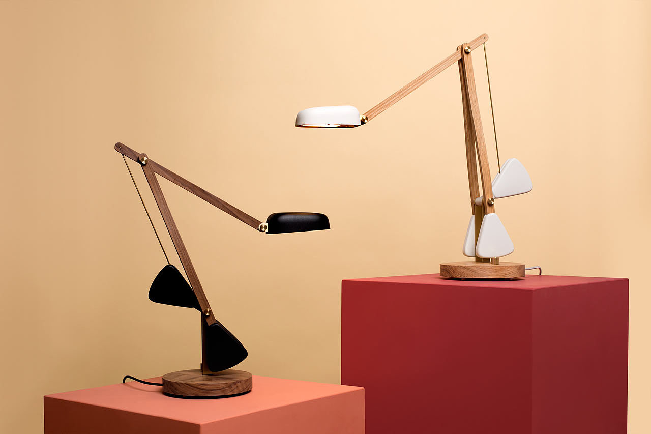 Table lamp design，Self balance，Herston，