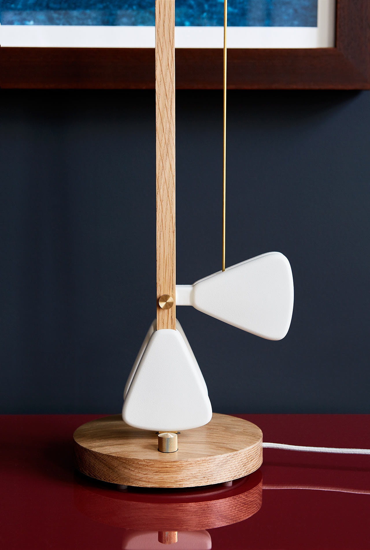 Table lamp design，Self balance，Herston，