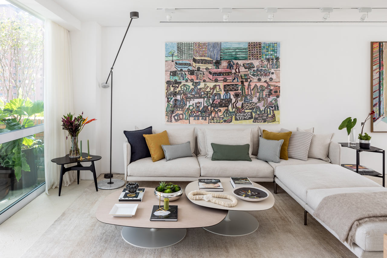 Sao Paulo, Brazil，1990s，apartment，Interior design，