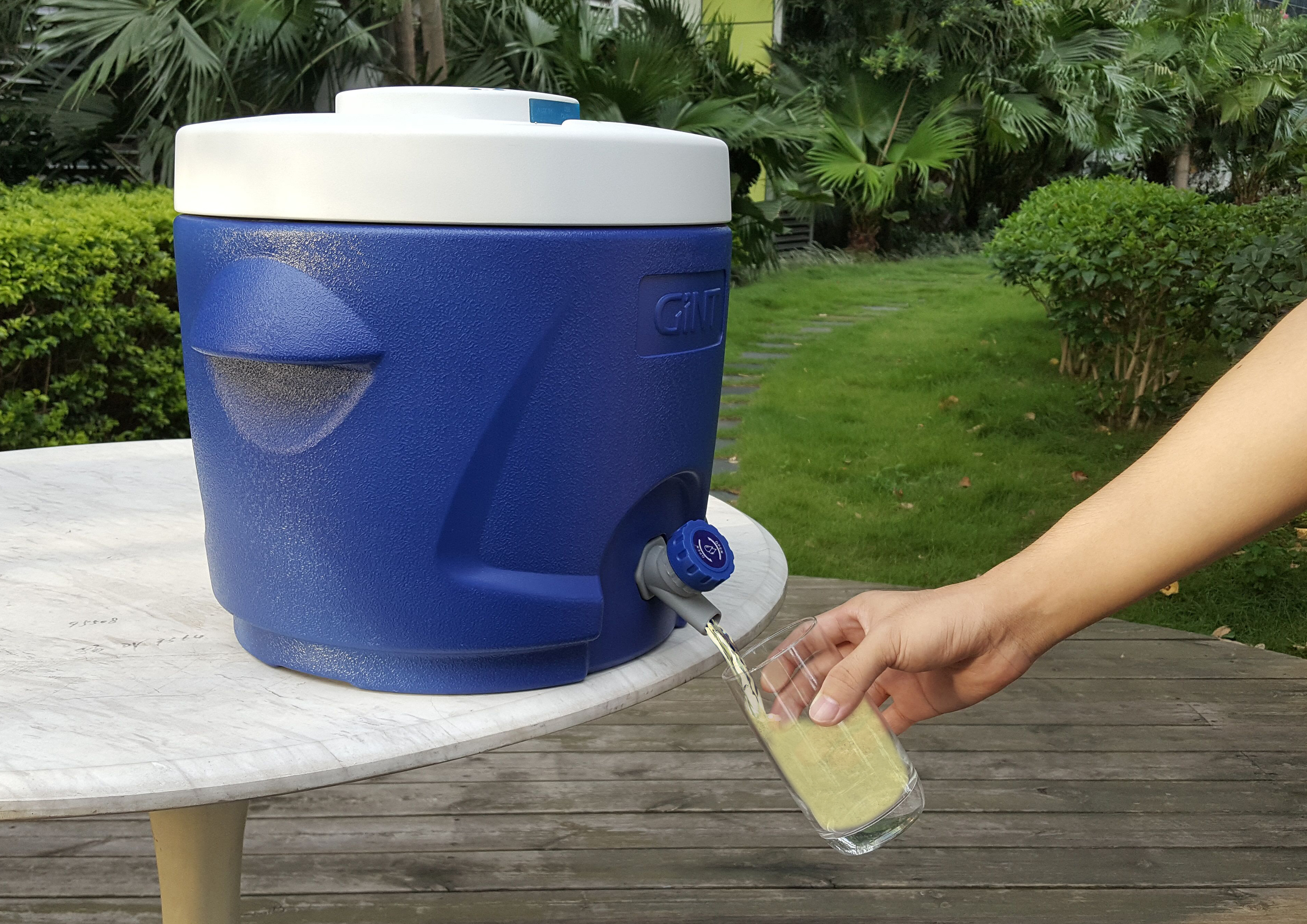 Mobile ice bucket, modular design, Bluetooth speaker，
