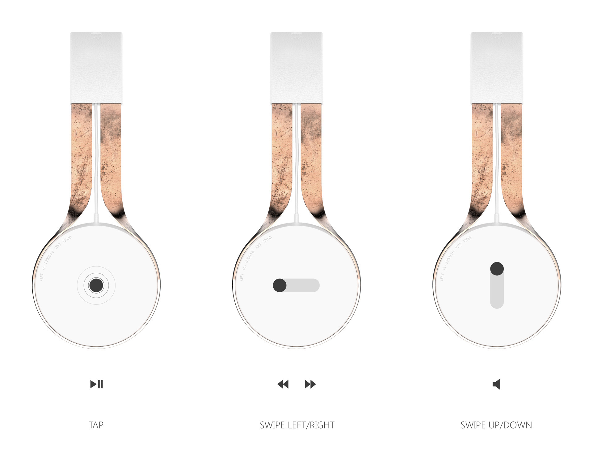 white，headset，Element，