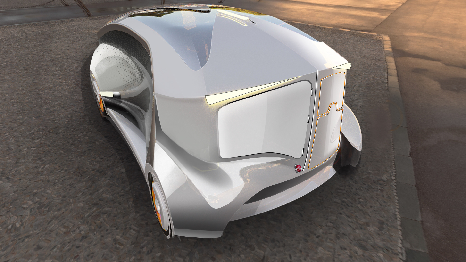 Automobile concept，Automobile design，FIAT，