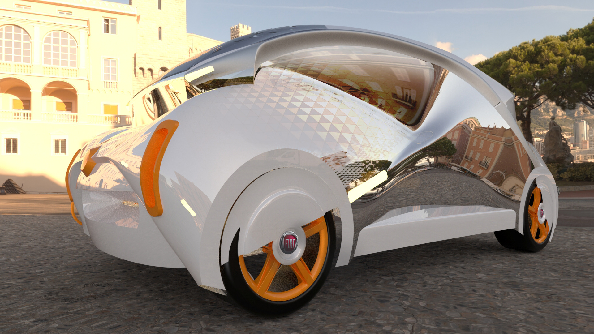 Automobile concept，Automobile design，FIAT，
