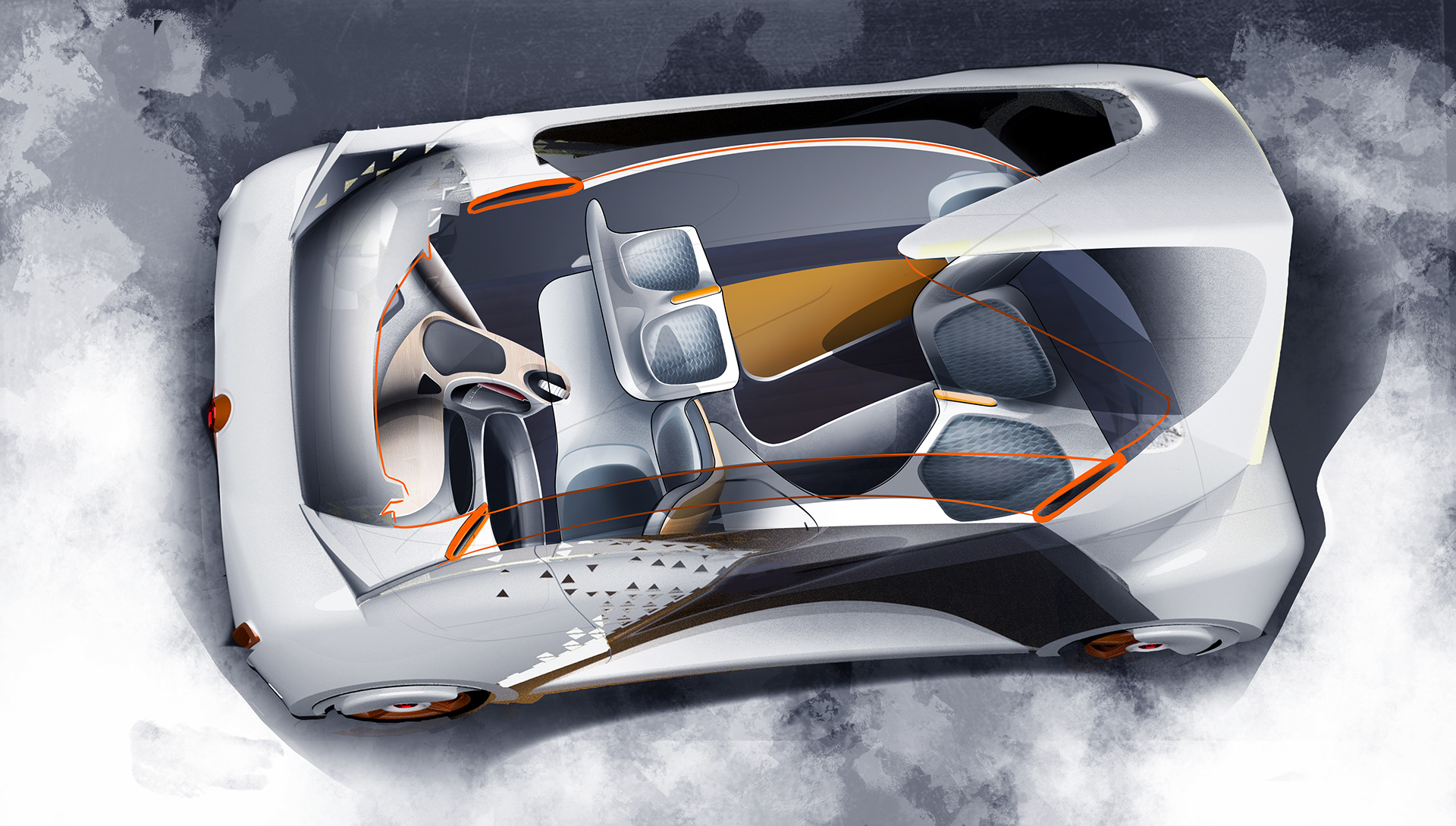 Automobile concept，Automobile design，FIAT，