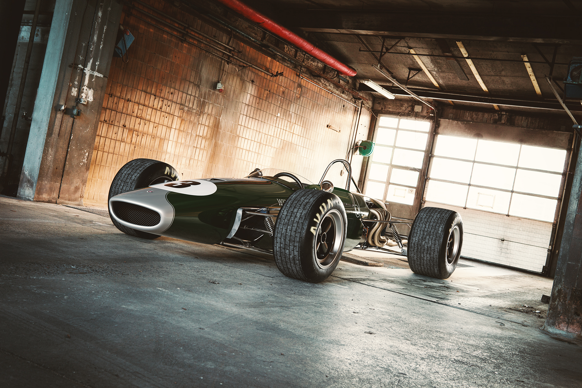 Brabham，3D production，Automobile design，C4D model，racing，