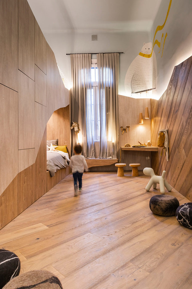 the bears cave，Interior design，Children's furniture room，